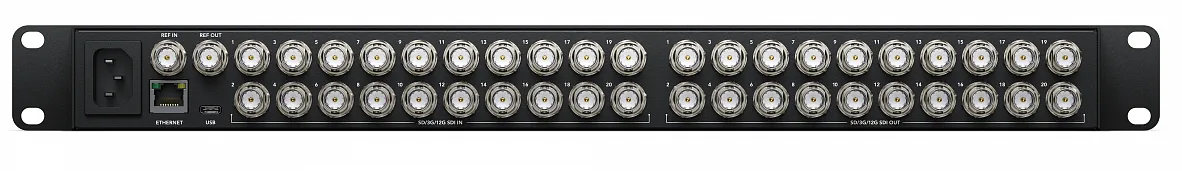 Коммутатор Blackmagic Videohub 20x20 12G Zero-Latency Video Router
