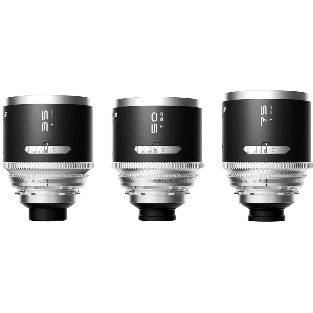 Комплект объективов BLAZAR LENS MANTIS 1.33x Anamorphic 35/50/75 мм T2.0 Arri PL