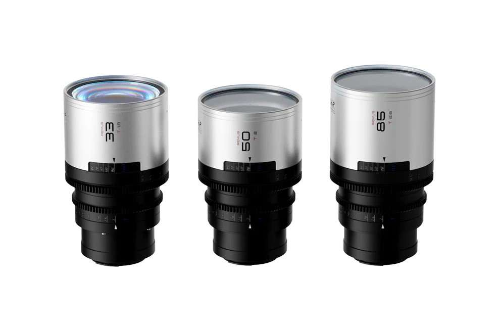 Комплект объективов BLAZAR LENS Remus-M 33/50/85 мм 1.5x Full-Frame Anamorphic Sony E