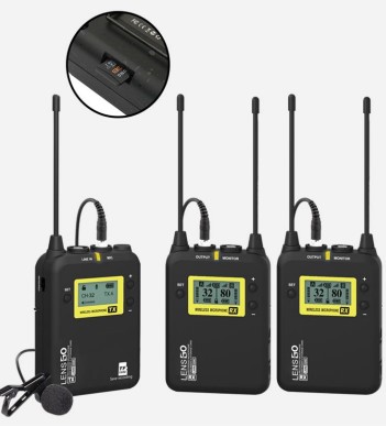 Петличная радиосистема LensGo LWM-328C Double