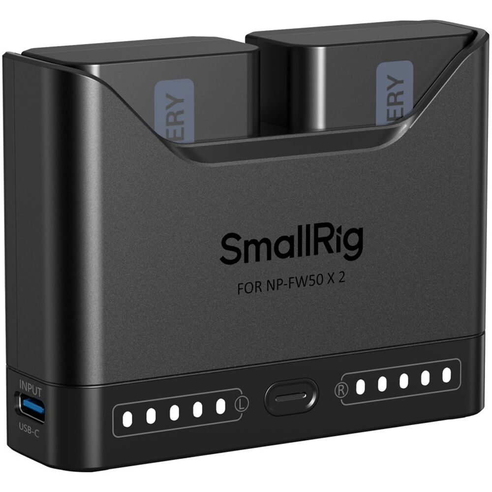 Комплект зарядного устройства SmallRig 5488 с аккумуляторами NP-FW50