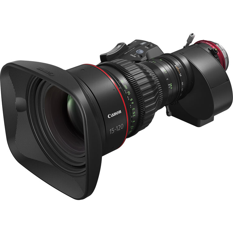 Объектив Canon CINE-SERVO 15-120 мм T2.95-3.9 Zoom SS-41-IASD Kit Servo Canon EF