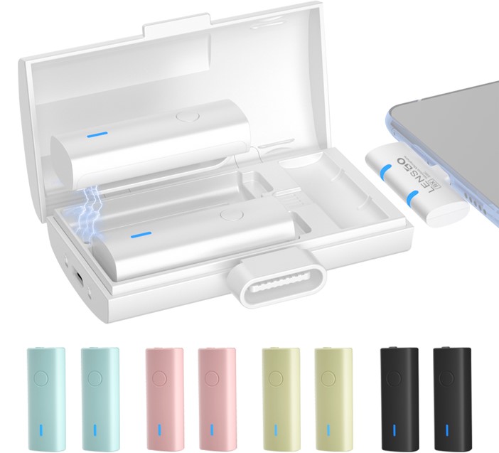 Петличный микрофон LensGo 518C 1v2