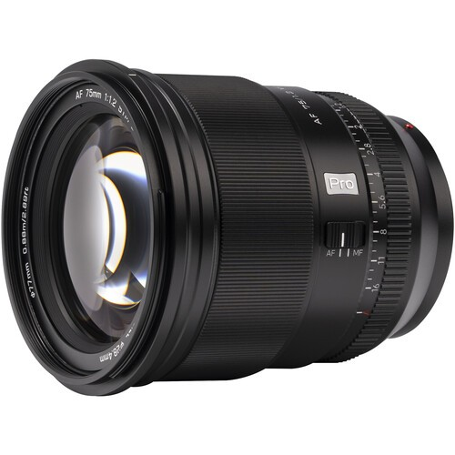 Объектив Viltrox AF 75 мм f/1.2 (Nikon Z) Объектив Viltrox AF 75 мм f/1.2 (Nikon Z)