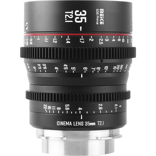 Объектив Meike Prime Т2.1 Cine Lens (Canon EF S35) (35 мм) Объектив Meike Prime Т2.1 Cine Lens (Canon EF S35) (35 мм)