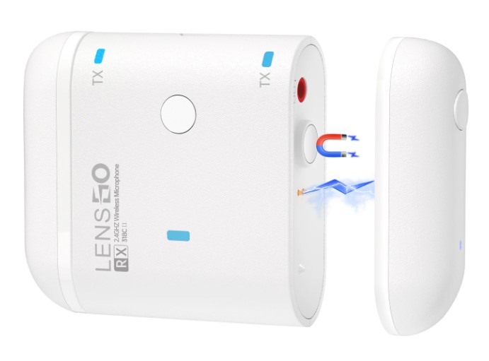 Петличный микрофон LensGo 318C II