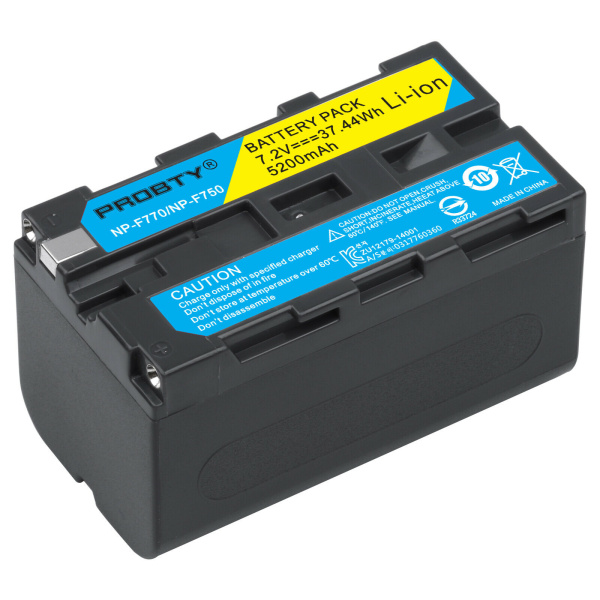 Аккумулятор Probty 5200 mAh NP-F770 (F750/F770)