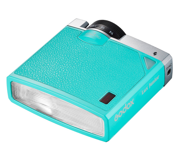 Вспышка накамерная Godox LUX Junior Mint Blue
