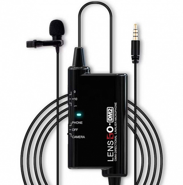 Петличный микрофон LensGo DM2