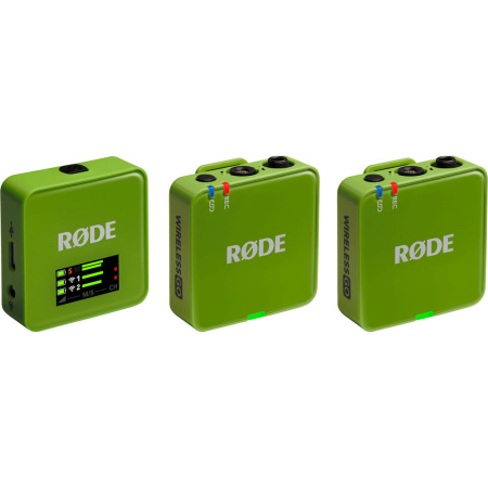 Петличная радиосистема RODE Wireless GO III (GEN3) (MC30) (WIGOGEN3GRE Зелёный)