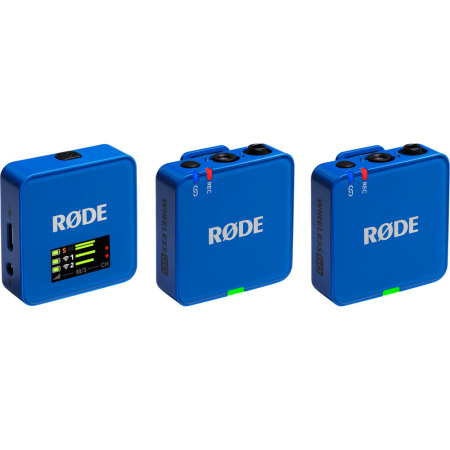 Петличная радиосистема RODE Wireless GO III (GEN3) (MC30) (WIGOGEN3COB Синий)