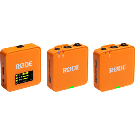 Петличная радиосистема RODE Wireless GO III (GEN3) (MC30) (WIGOGEN3ORA Оранжевый)