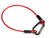 Трос OPENMOON Gaffer Tape Lanyard Stainless Steel (Красный OGS08)