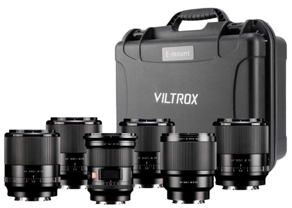 Комплект объективов Viltrox AF F1.8 Full-Frame Lenses Kit для Sony E-Mount