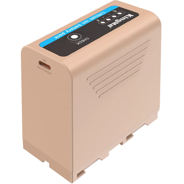 Аккумулятор KingMa T-NPF970 7800 mAh с Type-C