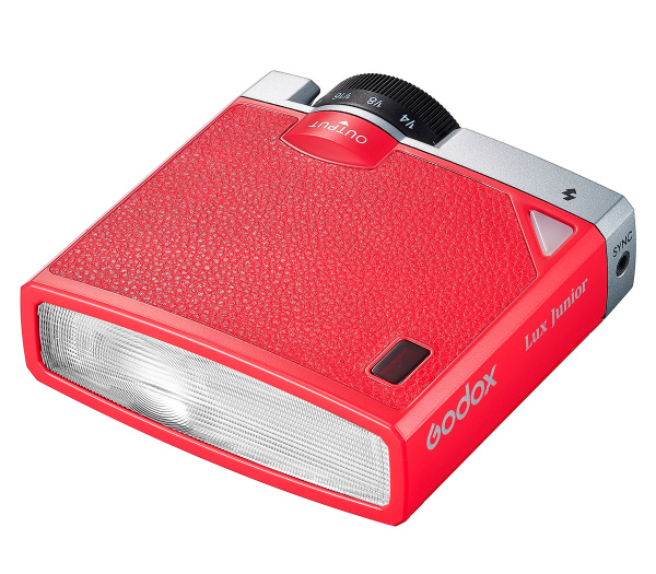 Вспышка накамерная Godox LUX Junior Velvet Red