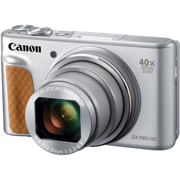 Камера Canon PowerShot SX740 HS (2956C001 Серебристый)