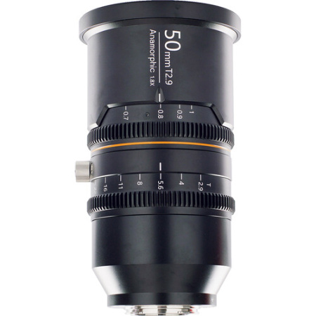 Объектив BLAZAR LENS Great Joy 50 мм T2.9 1.8x Anamorphic Lens (Olympus 4/3, Янтарный)