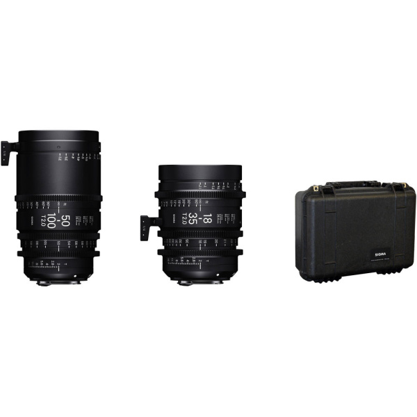 Комплект объективов Sigma 18-35/50-100 мм T2 (WFQ968 Arri PL)
