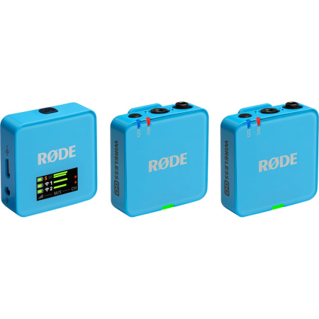 Петличная радиосистема RODE Wireless GO III (GEN3) (MC30) (WIGOGEN3BLU Голубой)