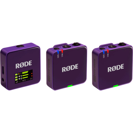 Петличная радиосистема RODE Wireless GO III (GEN3) (MC30) (WIGOGEN3PUR Фиолетовый)