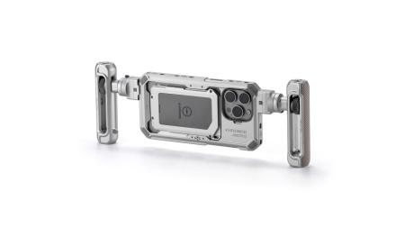 Комплект Tilta TK-IP15-PMA Khronos для iPhone 15 Pro Max облегченный (Титатновый белый)