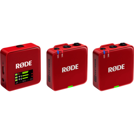 Петличная радиосистема RODE Wireless GO III (GEN3) (MC30) (WIGOGEN3RED Красный)