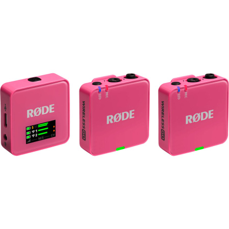 Петличная радиосистема RODE Wireless GO III (GEN3) (MC30) (WIGOGEN3PIN Розовый)