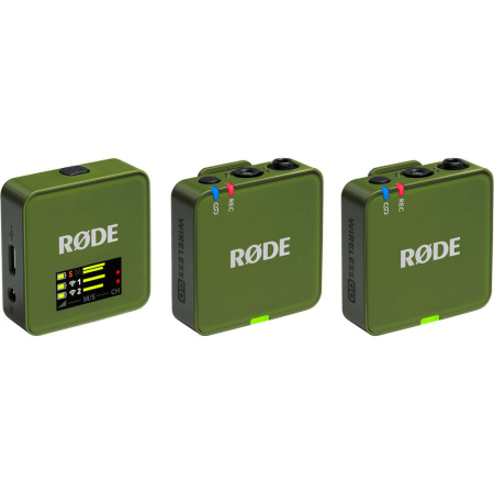 Петличная радиосистема RODE Wireless GO III (GEN3) (MC30) (WIGOGEN3MOS Тёмно-зелёный)