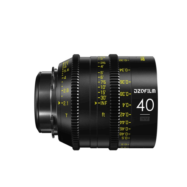 Объектив DZOFilm Vespid FF 40 мм T2.1 (PL & EF) Чёрный