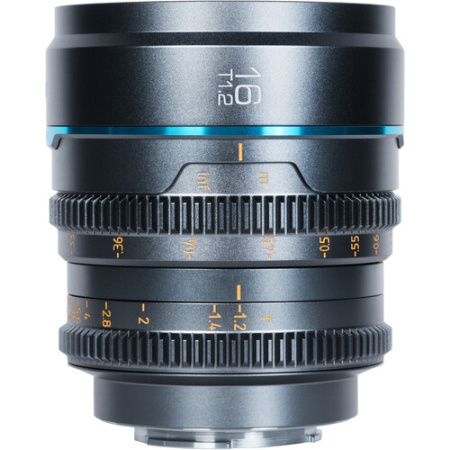 Объектив Sirui Night Walker 16 мм T1.2 S35 Cine (Sony E, Серебристый)