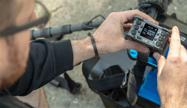 Применение аудиорекордера Zoom F6