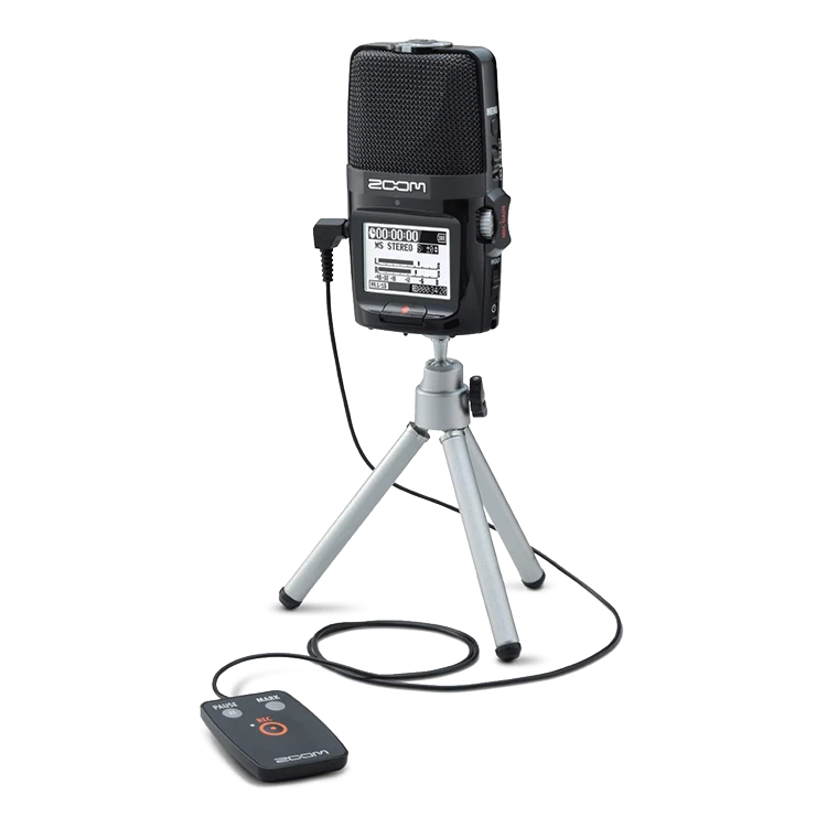 Применение пульта ДУ Zoom RC2 для H2n Handy Recorder
