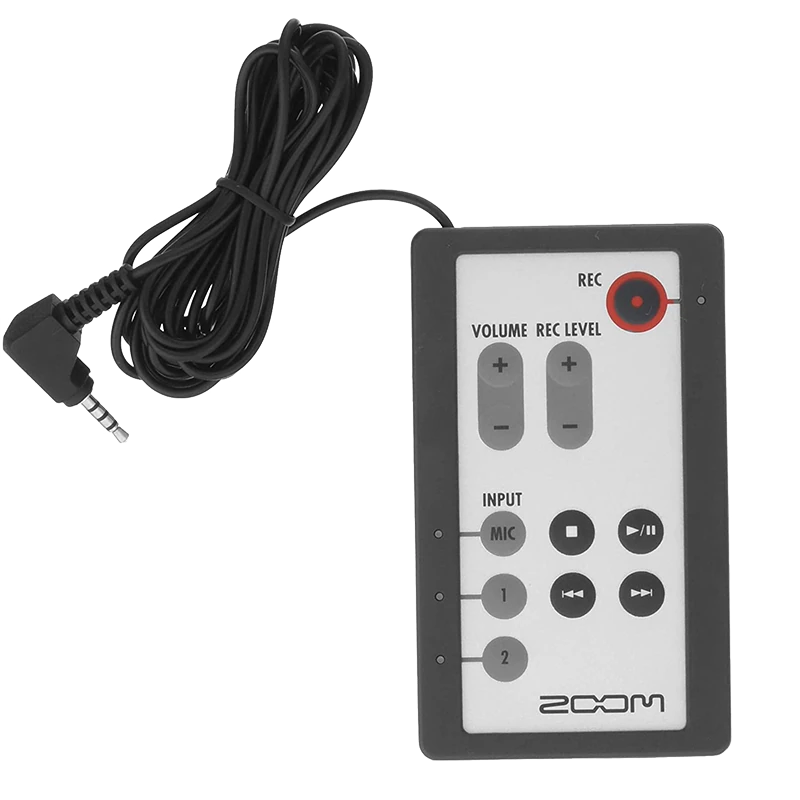 Крупный план пульта ДУ Zoom RC4 для рекодера H4n & H4n Pro