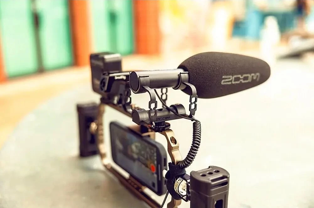 Применение накамерного микрофона Zoom ZSG-1