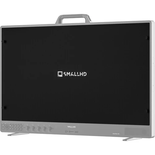 Крупный план защитной пленки SmallHD для монитора Quantum 32 Transport