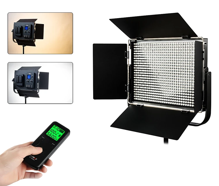 Применение пультом светодиодной панели Viltrox VL-D60T