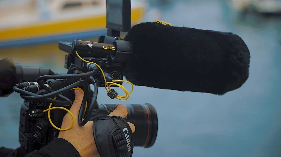 Применение ветрозащиты Deity W01 Deluxe для S-Mic 2 / S-Mic 3