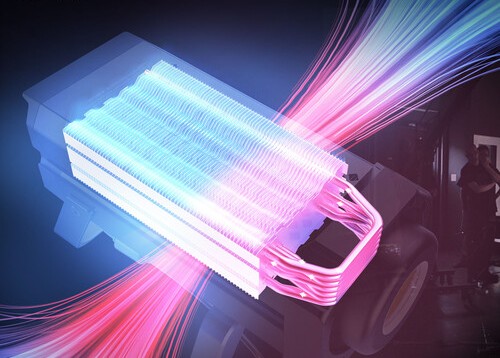 Распределение тепла у осветителя COLBOR CL330