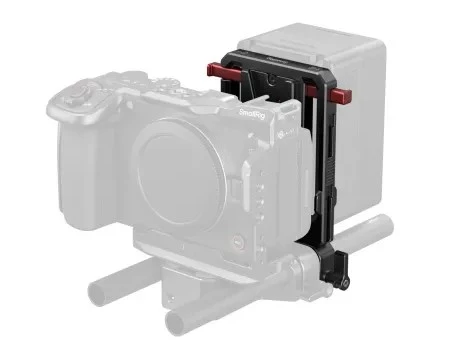 Применение аккумуляторной площадки V-Mount SmallRig 6273 Dual V-Locks & Dual Rod Clamp