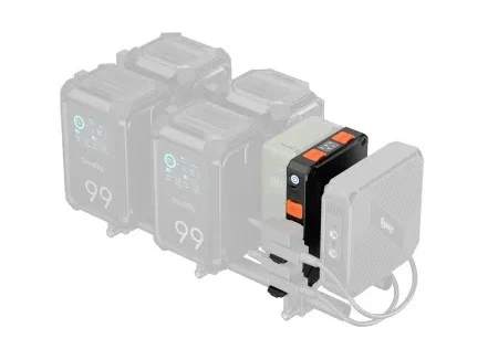 Применение аккумуляторной площадки V-Mount SmallRig 5653 Intelligent Power Management Basic Edition