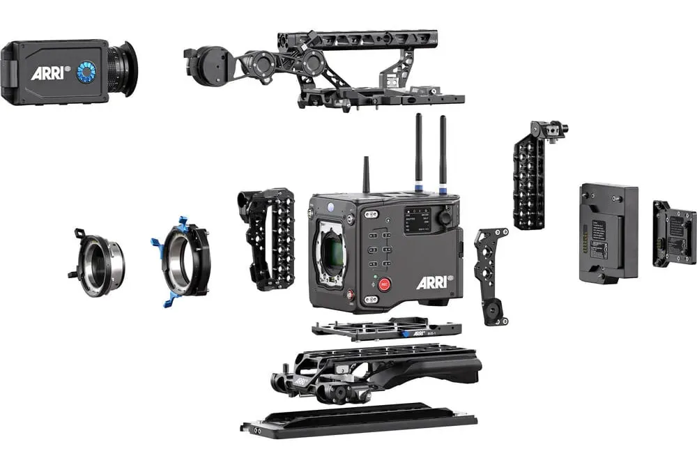 Все составляющие комплекта кинокамеры ARRI ALEXA 35 XTREME Premium Production Set PL/LPL 19 мм
