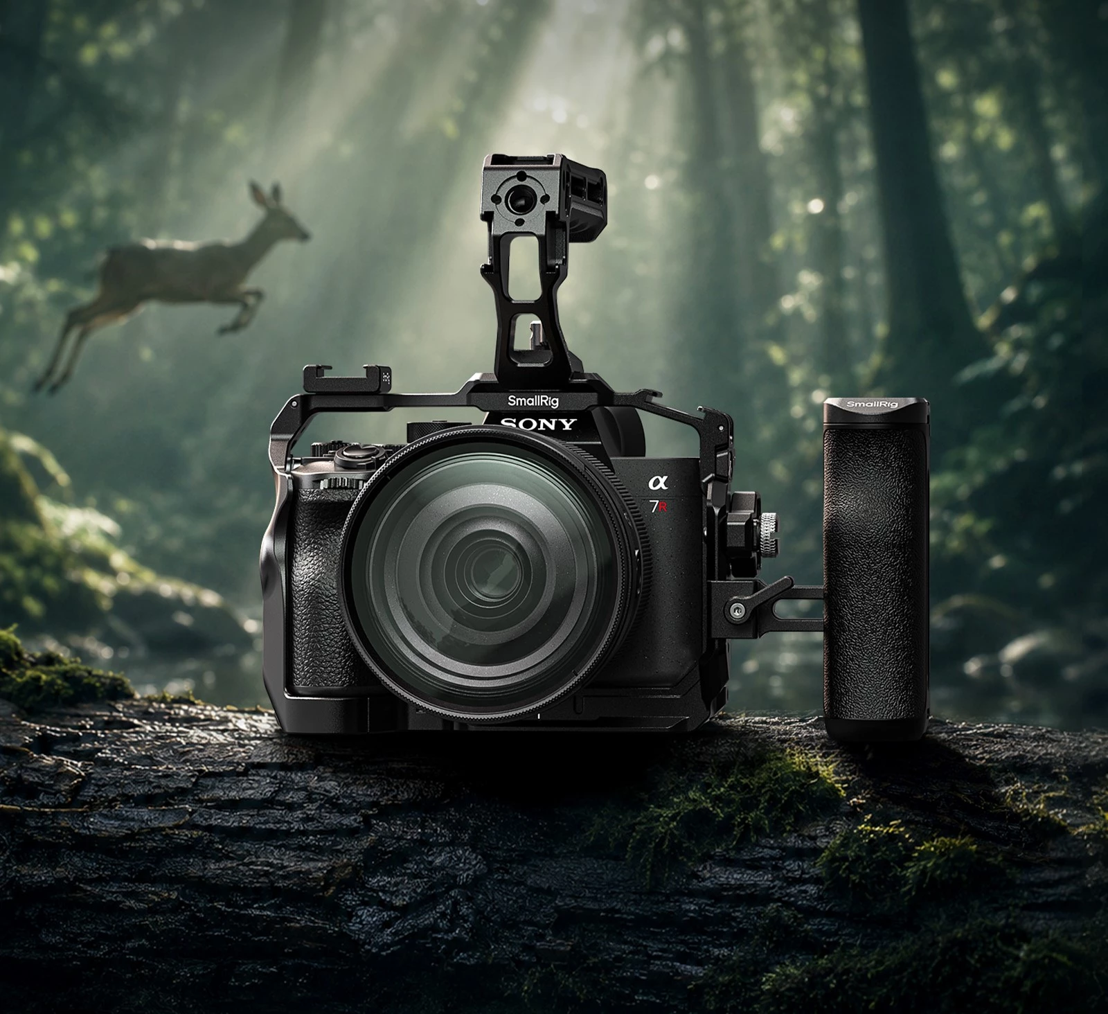 Крупный план L-площадки SmallRig 6706 для Sony Alpha 7R VI