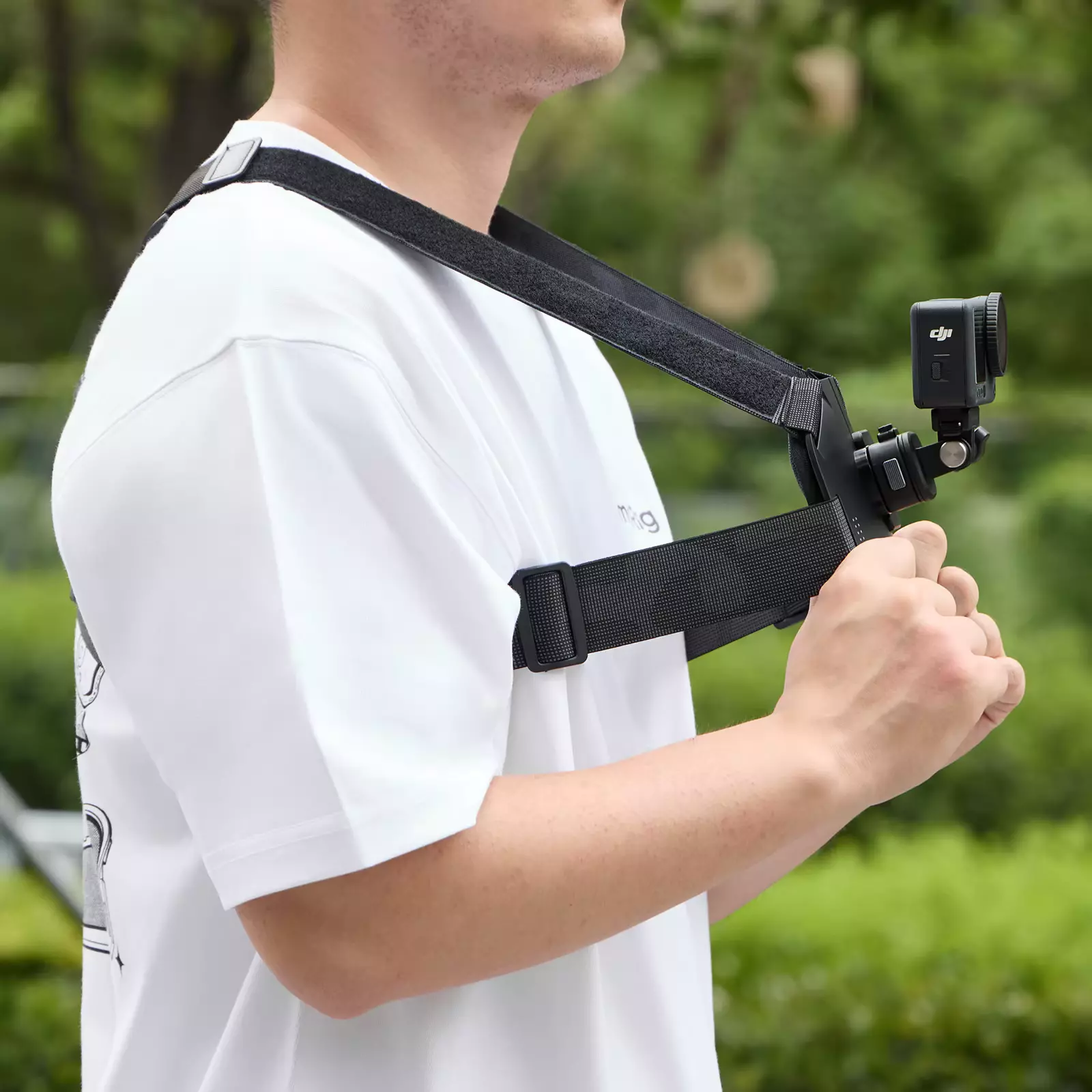 Применение нагрудного крепления SmallRig 6305 Quick Release Chest Strap Mount для DJI Osmo Action 6 / Nano