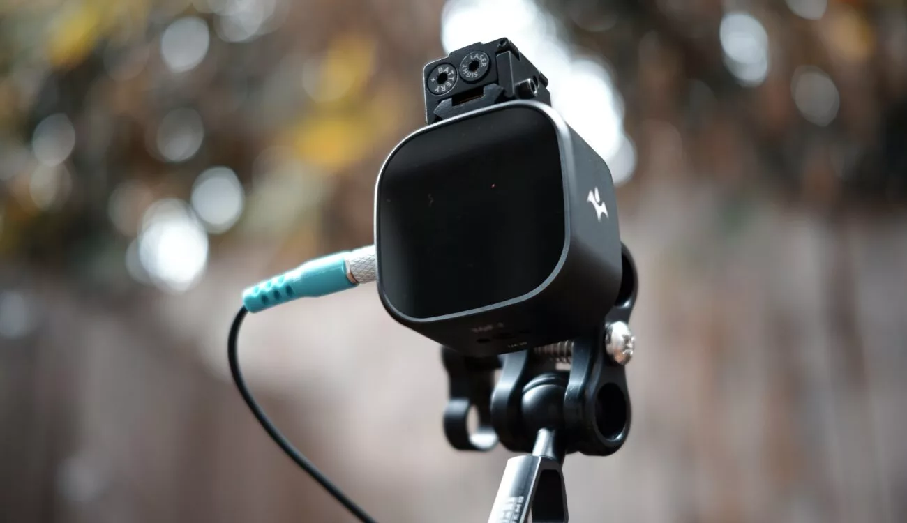 Крупный план дальномера Teradek RT TOF.1