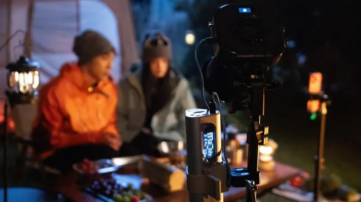 Осветитель Halo 60x с аккумуляторной ручкой Amaran Peak