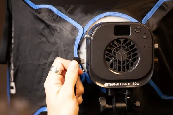 Amaran Halo 60x подключение Type-C