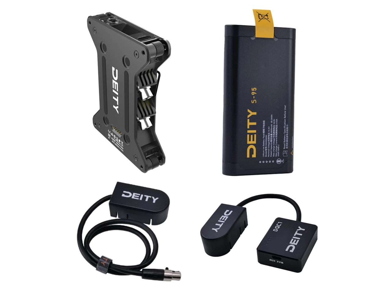 Крупный план системы распределения питания Deity Microphones SPD-Mini Power Solution Kit