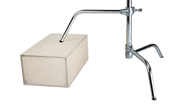 Применение стойки Kupo CL-20MB Master C-Stand Sliding Leg Quick Release