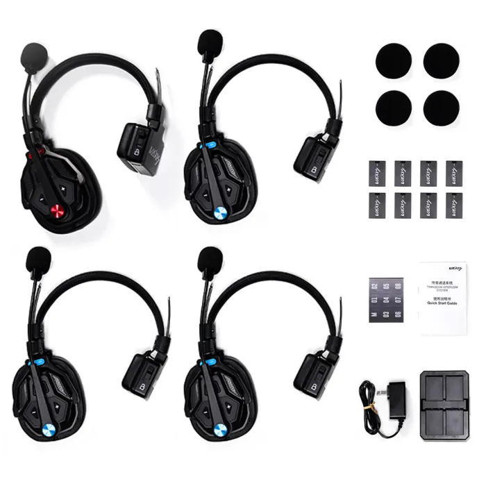 Комплектация гарнитуры Vaxis Transcom 4s